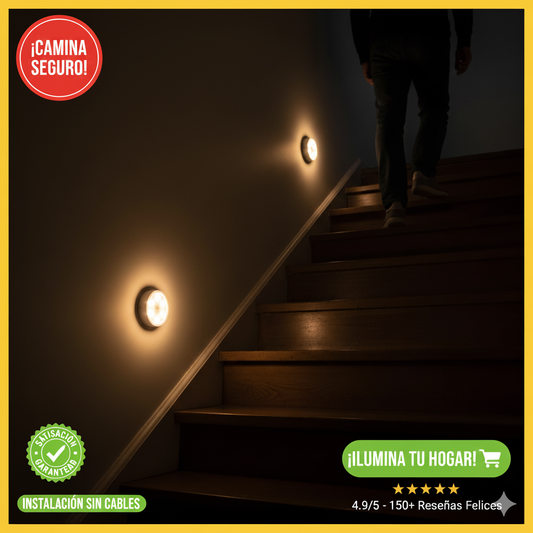 Luces LED con sensor de movimiento que transformará tu casa. ! PAGA 4 Y LLEVA 2 DE REGALO !