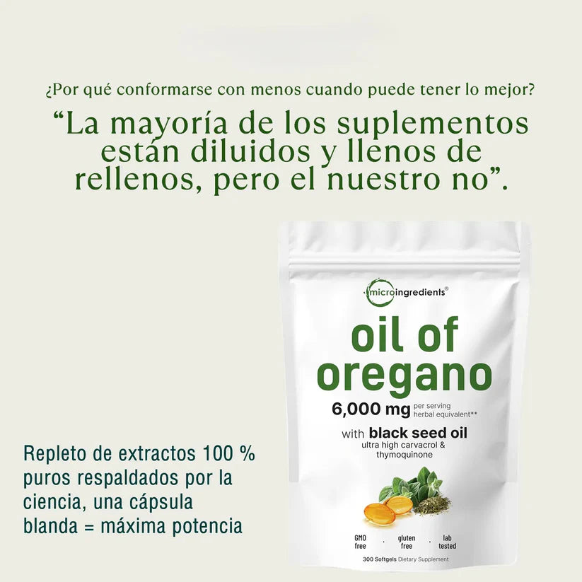 Aceite de Orégano – El Antibiótico Natural Más Poderoso