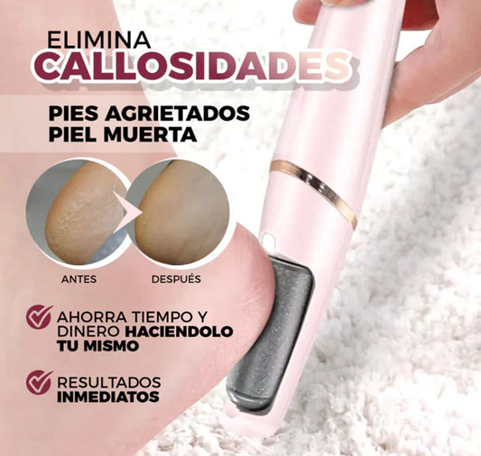 ¡Elimina Callos al Instante con Nuestra Lima Eléctrica Recargable para Pies!