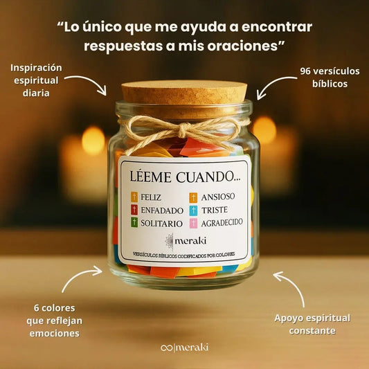 Frasco Bíblico - Inspiración diaria para el alma