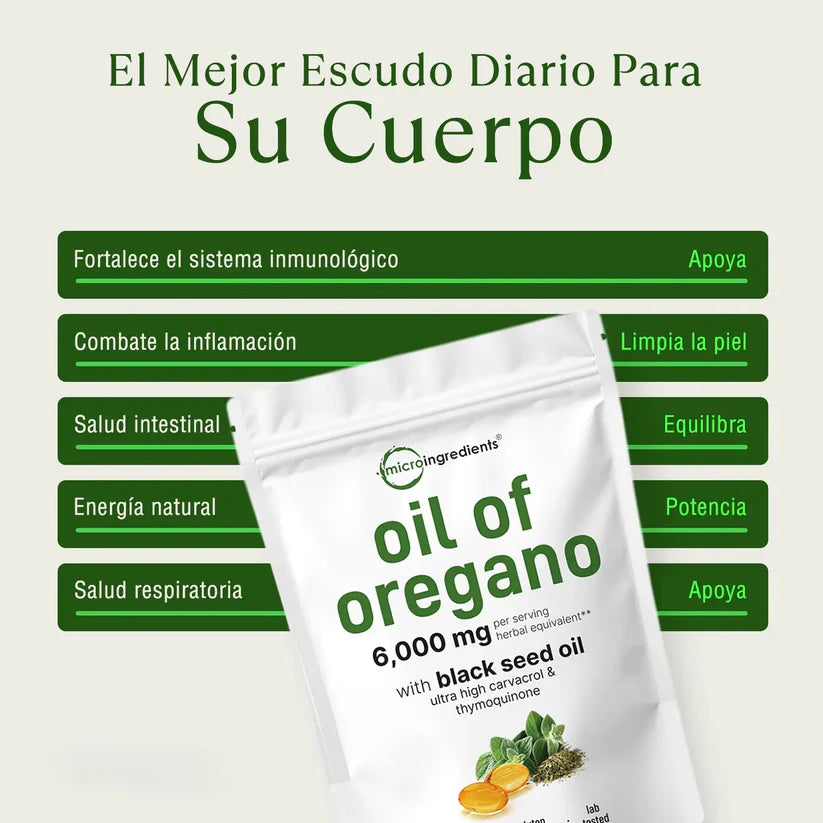 Aceite de Orégano – El Antibiótico Natural Más Poderoso