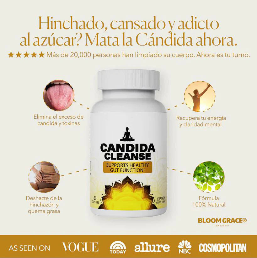 ¡Elimina la Candidiasis de Manera Natural y Efectiva con Candida Cleanse!"