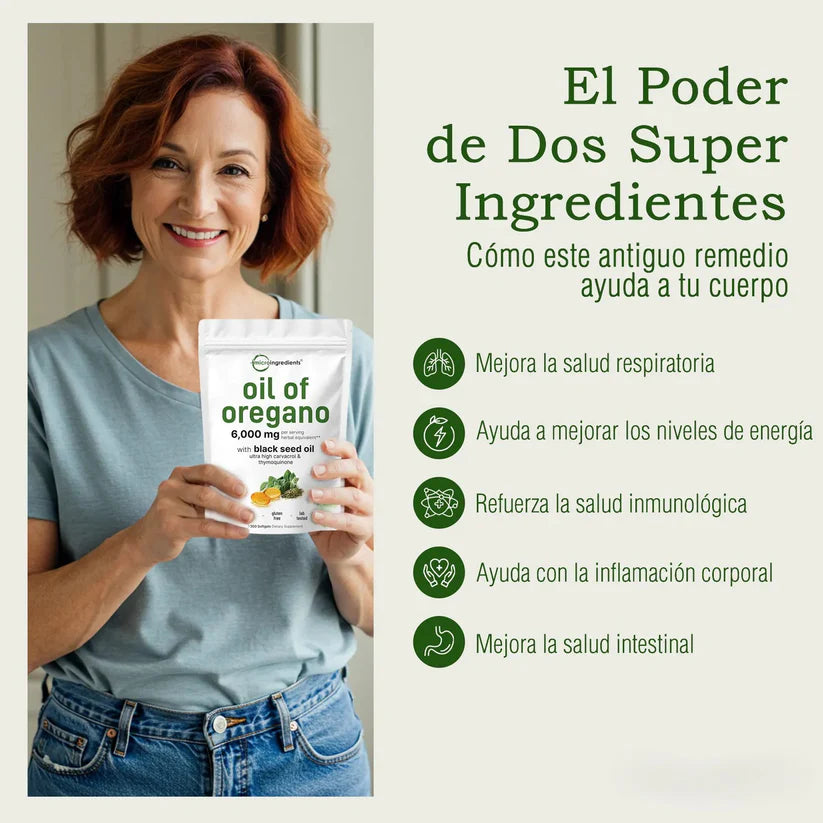 Aceite de Orégano – El Antibiótico Natural Más Poderoso