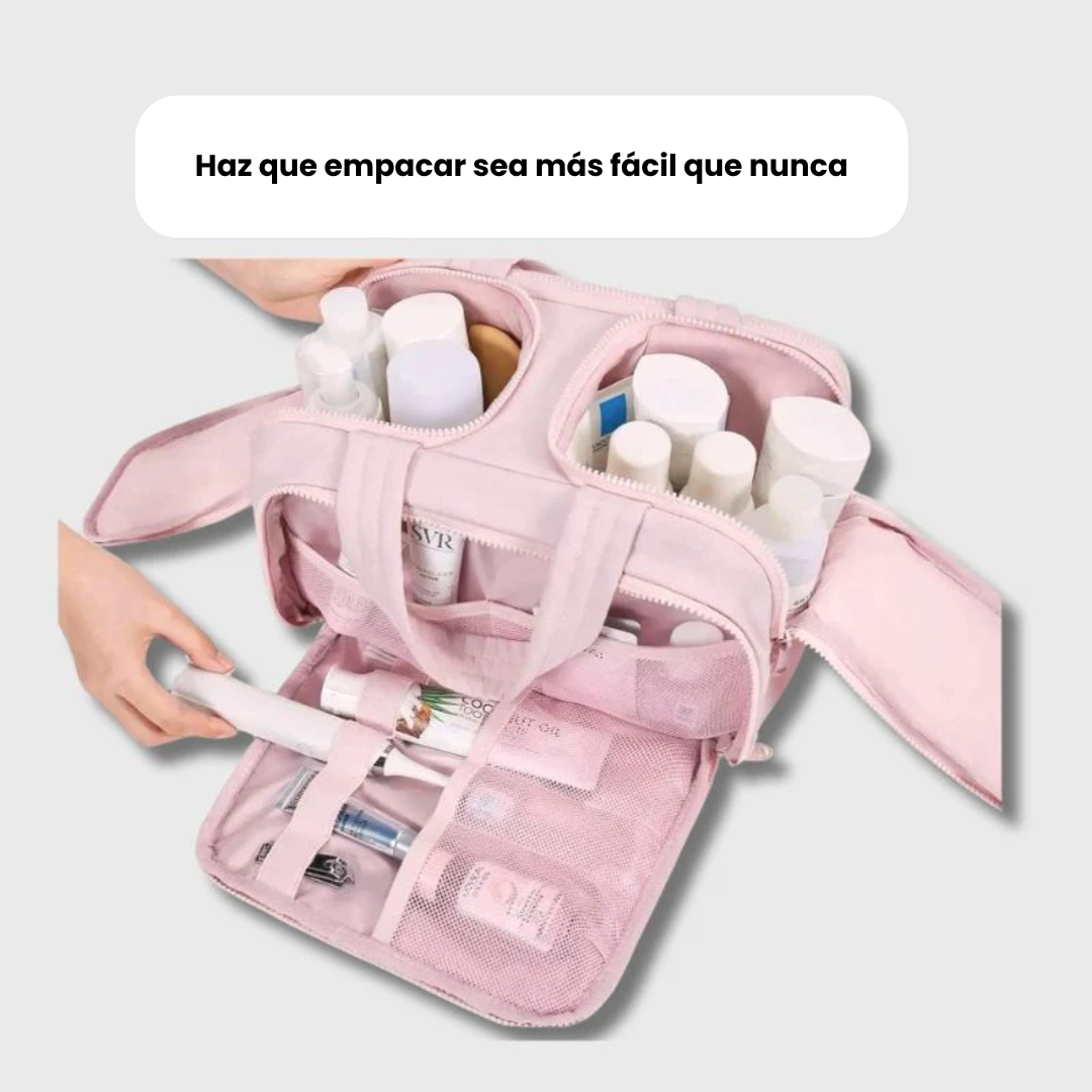 “Organiza tu Viaje con Estilo:  El Neceser Perfecto para un Empaque Sin Estrés”