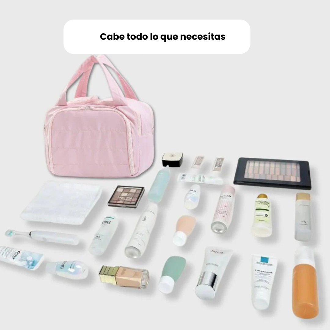 “Organiza tu Viaje con Estilo:  El Neceser Perfecto para un Empaque Sin Estrés”