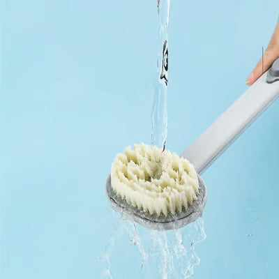 ¡Tu ducha nunca será igual! Cepillo de baño con mango largo para una limpieza profunda y cómoda