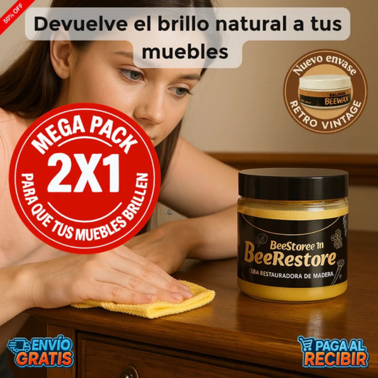 BeeRestore™ 🐝 - Cera Restauradora de Madera 100ml✨