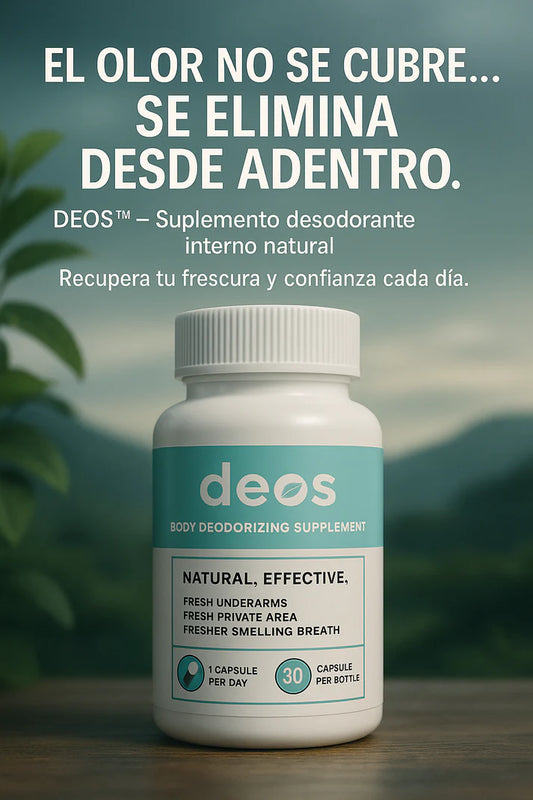 DEOS DESODORANTE CORPORAL (30 capsulas)