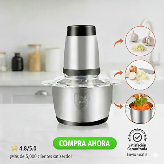 ¡Chao a la picada a mano! Descubra el Secreto de una Cocina Rápida y Fácil.