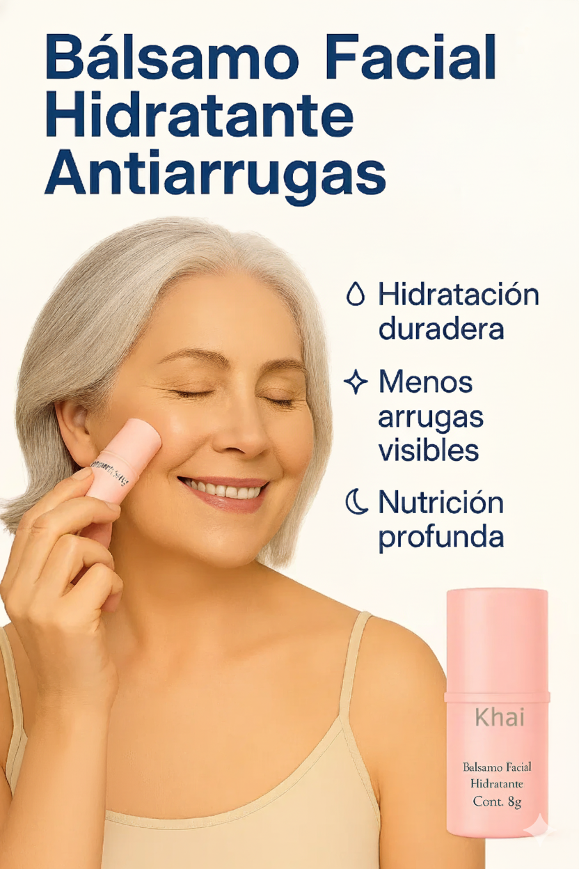 ¡Despídete de las arrugas! Bálsamo Facial Hidratante Antiarrugas [ OFERTA EXCLUSIVA 2X1 😲😲😲]