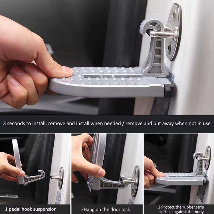 🚗🔥 AUTOSTEP PRO™ Escalón Plegable para Puerta de Automóvil 🎉 50% OFF | Solo por Tiempo Limitado