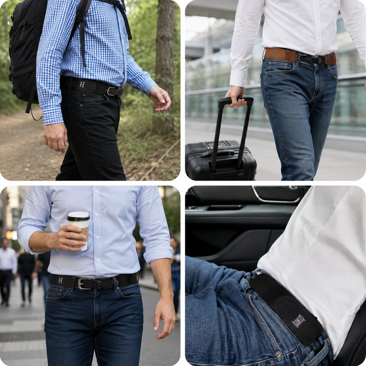 🔥 ¡OLVÍDATE DE LAS HEBILLAS INCÓMODAS! Descubre la comodidad y el ajuste perfecto de FLEXBELT™ 🎁