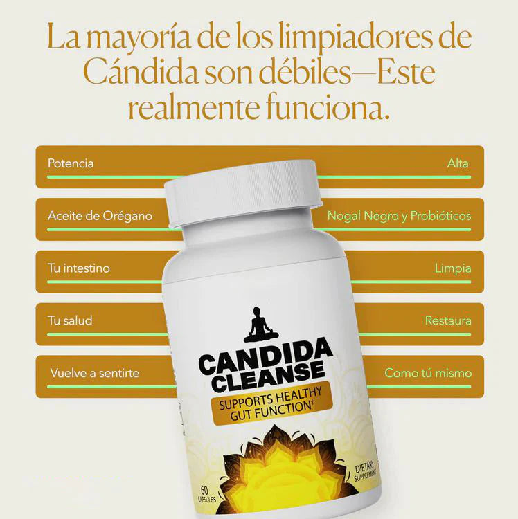¡Elimina la Candidiasis de Manera Natural y Efectiva con Candida Cleanse!"