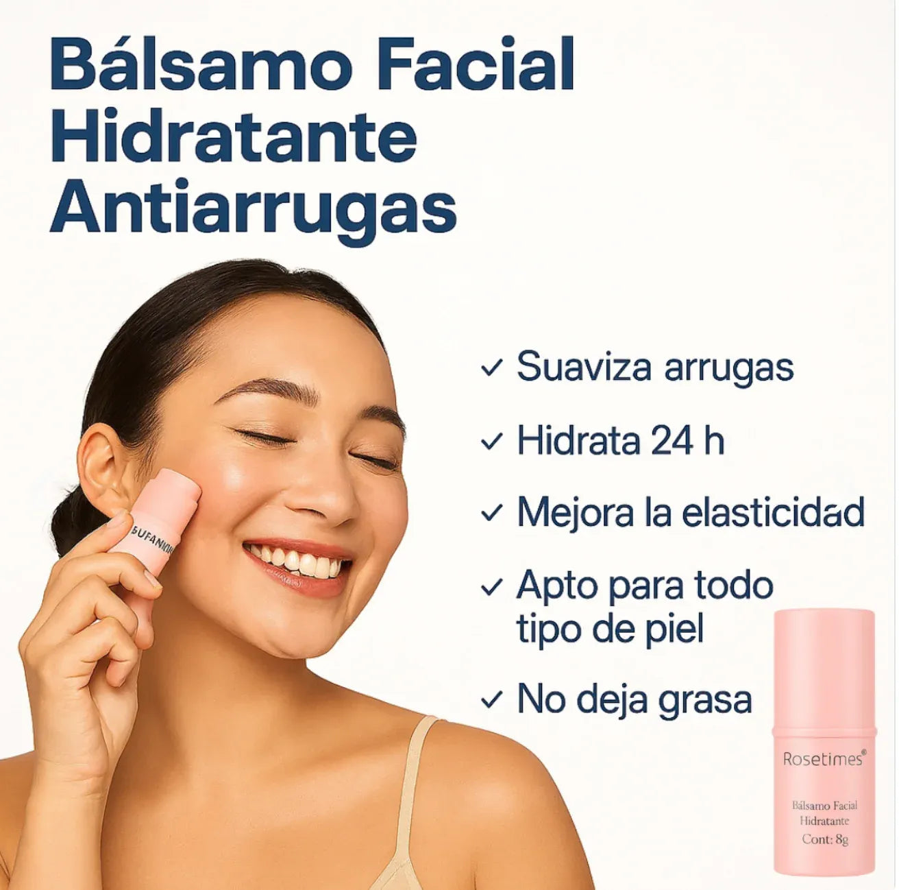 ¡Despídete de las arrugas! Bálsamo Facial Hidratante Antiarrugas [ OFERTA EXCLUSIVA 2X1 😲😲😲]