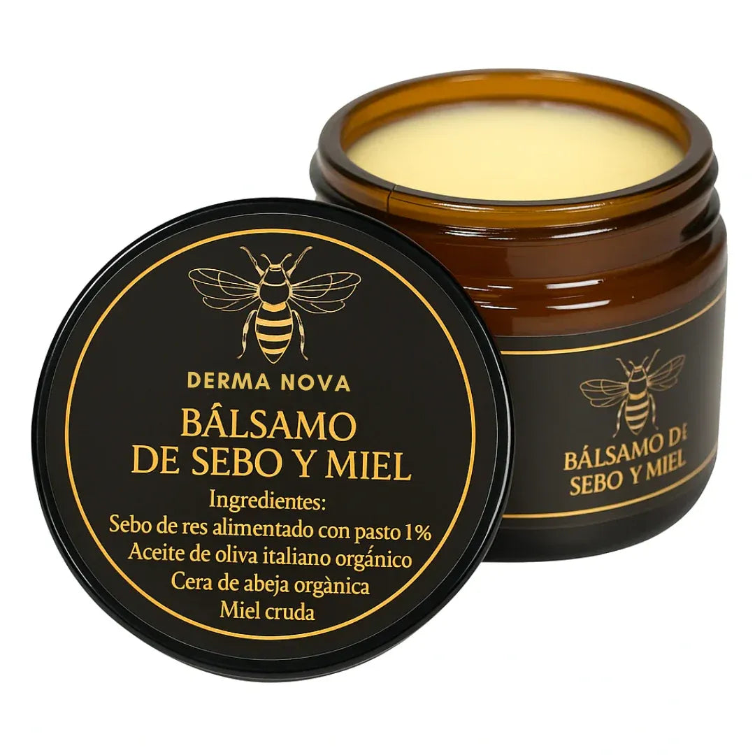 Bálsamo Orgánico de Sebo de Res y Miel - [ OFERTA EXCLUSIVA 2X1 😲😲😲]